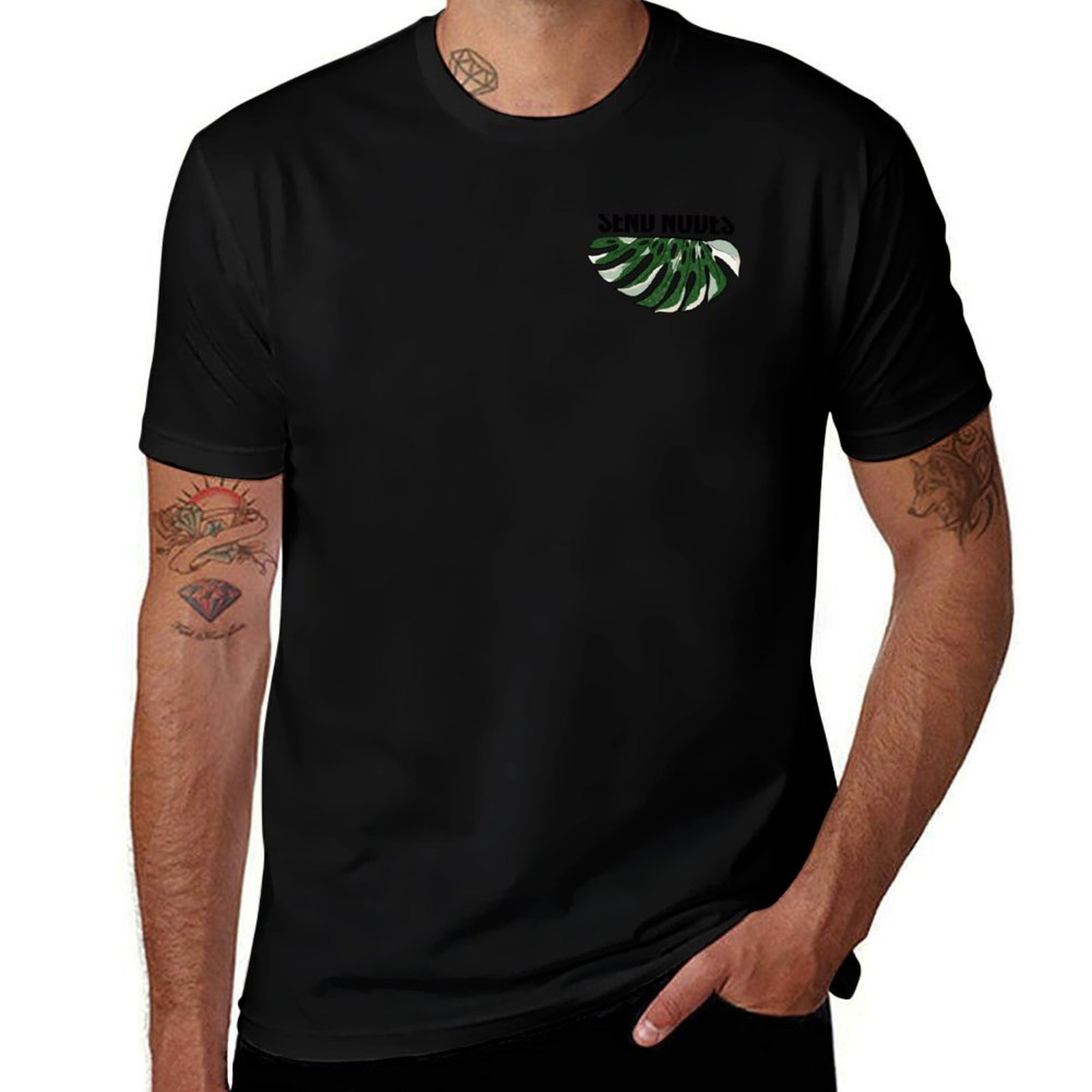 Send Nodes - Camiseta Esportiv - Variegated Monstera Node avaliação e preço