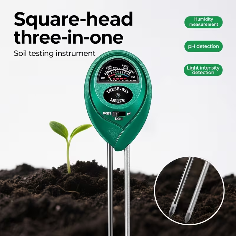 Medidor de Solo 3 em 1 (Medido - Plant Parent Tools avaliação e preço